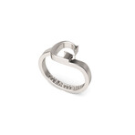 Bold Initial Ring // Sterling Silver (Letter A)
