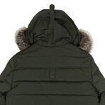 Men's Frost Scotchtown Puffer Jacket // Army Green (XS)