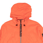 Men's Stereos Anorak Jacket // Orange (S)