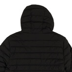 Men's Richot Hooded Puffer Jacket // Black (S)
