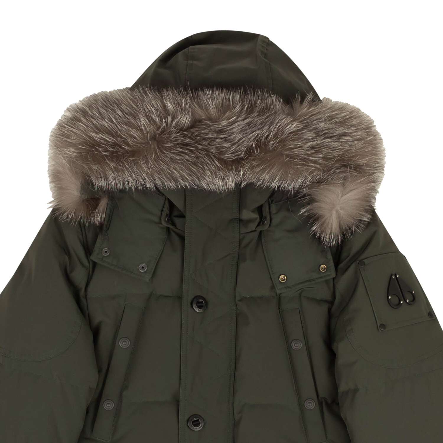 Men's Round Island Jacket // Army Green (XS) - Moose Knuckle Outerwear ...