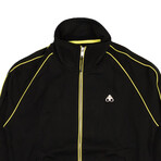 Men's Logo Zip Up Track Jacket // Black (XS)
