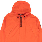 Men's Rookie Long Anorak Jacket // Orange (S)
