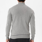 James Turtleneck Sweater // Gray Melange (S)