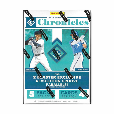 2022 Panini Chronciles Baseball Blaster Box // Sealed Box of Cards