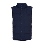 Quilted Vest // Navy (2XL)