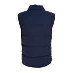 Quilted Vest // Navy (XS)