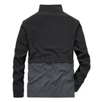 Griffin Jacket // Gray + Black (S)