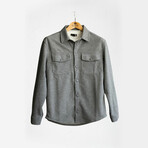 Fine Textured Jacket // Light Gray (M)