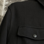 Fine Textured Jacket // Black (S)