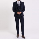 Gabe 3-Piece Slim Fit Suit // Navy (Euro: 44)