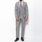Gabe 3-Piece Slim Fit Suit // Gray (Euro: 58)
