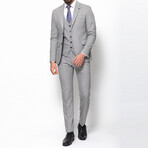 Gabe 3-Piece Slim Fit Suit // Gray (Euro: 48)