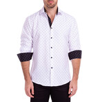 When In Rome Long Sleeve Button Up // White (L)