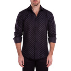 When In Rome Long Sleeve Button Up // Black (XS)