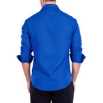 Pathfinder Long Sleeve Button Up // Royal Blue (XL)