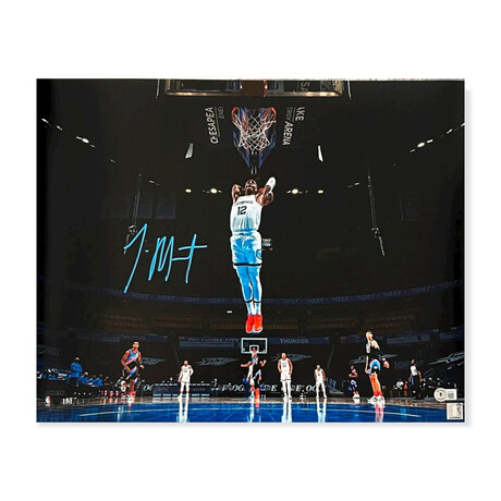 Ja Morant // Memphis Grizzlies // Autographed Photograph