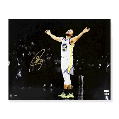 Stephen Curry // Golden State Warriors // Autographed Photograph