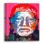 Willie Nelson (18"H x 15"W x 2"D)