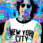 John Lennon NYC (18"H x 15"W x 2"D)