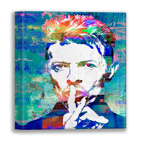 David Bowie 2 (18"H x 15"W x 2"D)