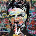 David Bowie // Heavy Graffiti (18"H x 15"W x 2"D)