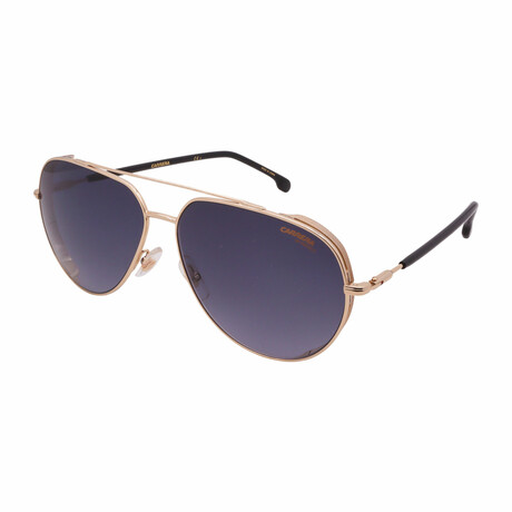 Men's 221/S J5G Aviator Sunglasses // Matte Black + Gold