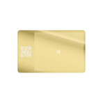 Popl Digital Business Card // 24K Gold Metal Edition
