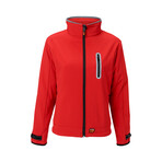 Women's Heated Softshell Jacket // Red (Small)