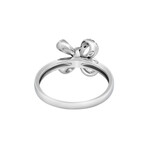 18K White Gold Diamond Ring // Ring Size: 7.75 // Store Display