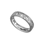 18K White Gold Diamond Ring // Ring Size: 7.5 // Store Display