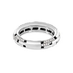 18K White Gold Diamond Ring // Ring Size: 7 // 6.5g // Store Display