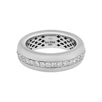 18K White Gold Diamond Ring // Ring Size: 6.75 // Store Display