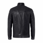 Henry Leather Jacket // Black (S)
