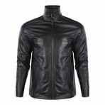 Matthew Leather Jacket // Black (S)