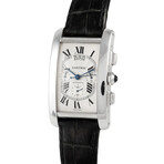 Cartier Tank Americaine Chronograph Automatic // W2609456  // Pre-Owned