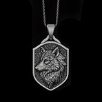 Wolf Necklace (20")