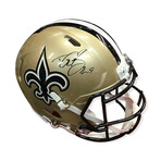 Drew Brees // New Orleans Saints // Autographed Replica Helmet