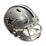 CeeDee Lamb // Dallas Cowboys // Autographed Replica Helmet