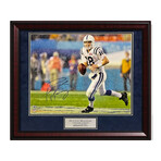 Peyton Manning // Indianapolis Colts // Autographed Photograph + Framed