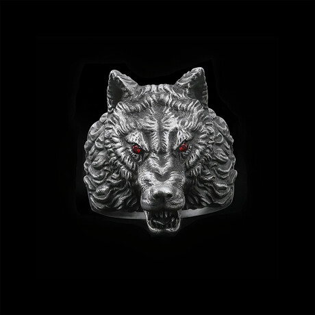 Red Eye Wolf Ring (6)