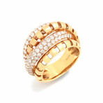 18K Rose Gold Diamond Ring // Ring Size: 6 // New