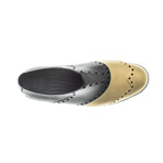 Biion Fred Shoes // Black + Gold (Men's US Size 3)