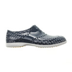 Biion Tanner Shoes // Navy Blue (Men's US Size 3)