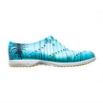 Biion Siam Shoes // Blue Multicolor (Men's US Size 3)