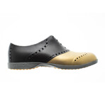 Biion Fred Shoes // Black + Gold (Men's US Size 3)