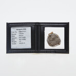 Shipwreck Silver 4-Reale c. 1622 // Silver & Gold Bezel
