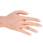 Cartier // Ballerine Platinum Diamond Engagement Ring // Ring Size: 4.75 // Estate
