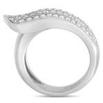 Cartier // 18K White Gold Diamond Ring // Ring Size: 7 // Estate