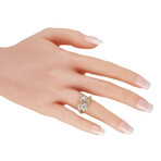 Van Cleef & Arpels // Fleurette 18K Yellow Gold Diamond Ring // Ring Size: 6 // Estate